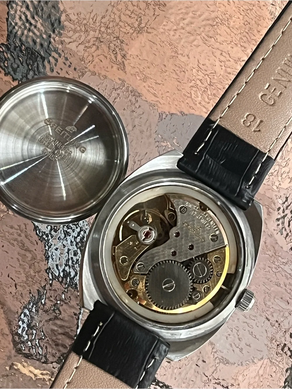 Classic Mens Breitling Wristwatch